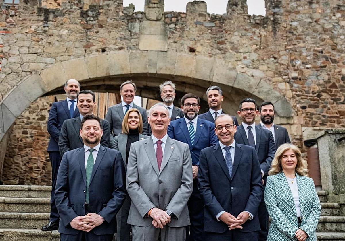 Las Ciudades Patrimonio de la Humanidad acuerdan en Cáceres profesionalizar la estructura del grupo